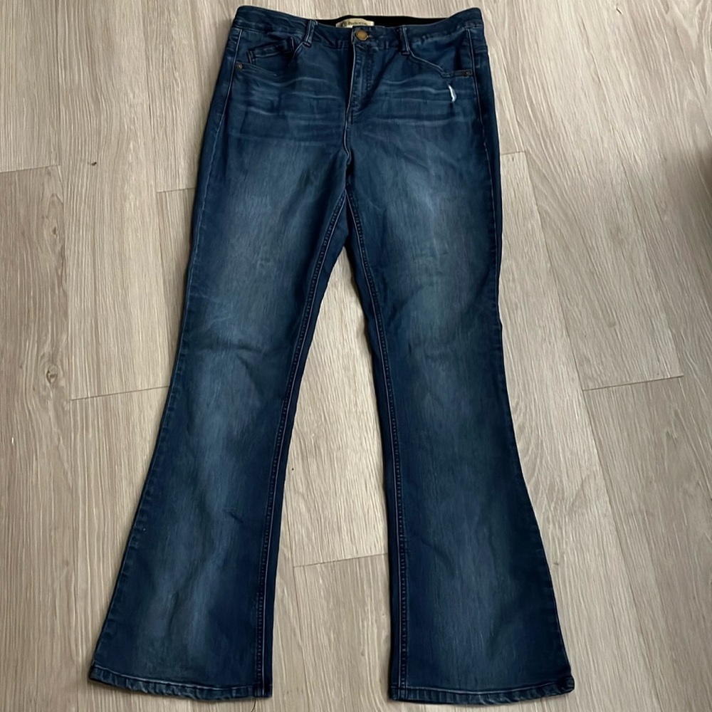 Democracy high rise boot cut jeans